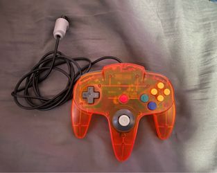 Nintendo 64 controller orange