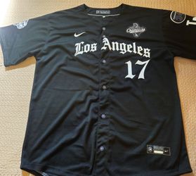 Dodgers OHTANI Gothic black jersey