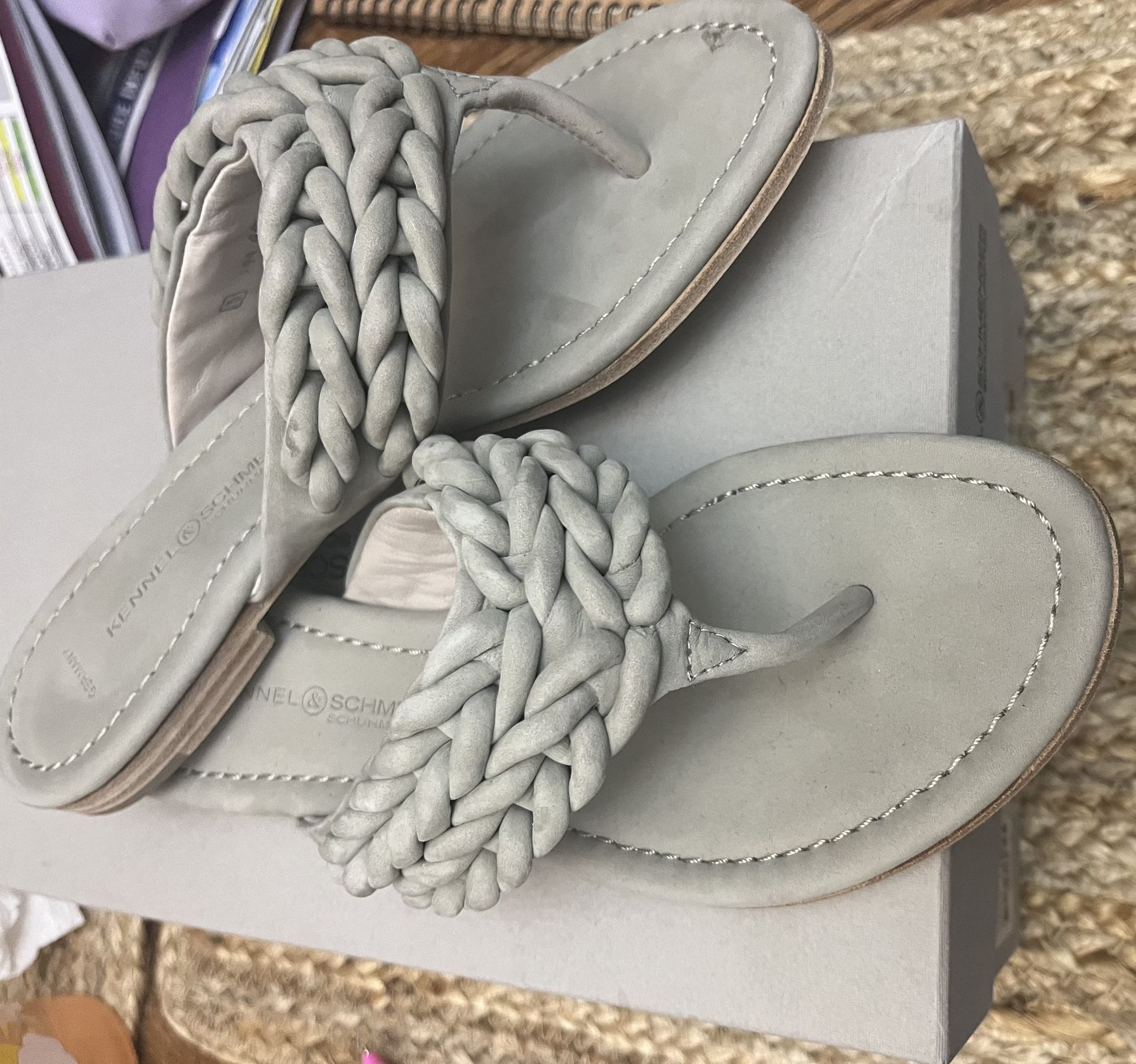 Made In Germany Kennel Real Leather Size 7.5 