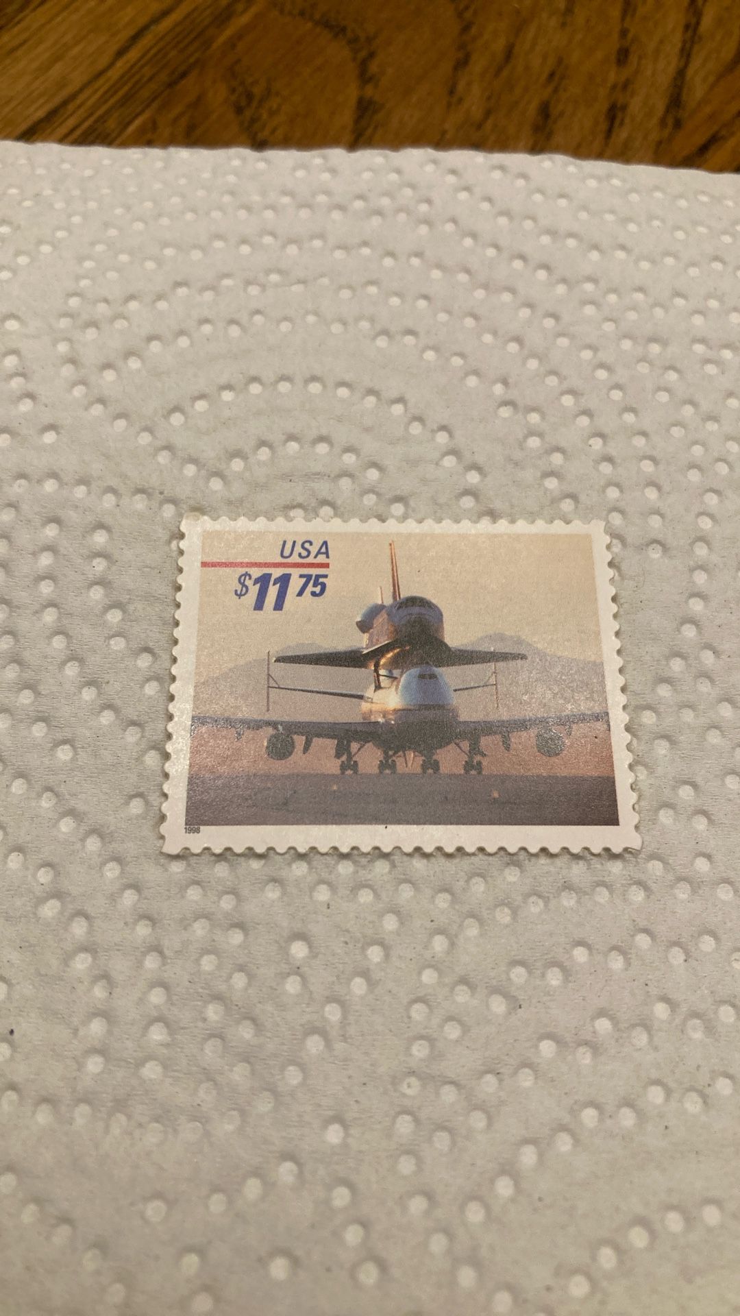 1998 Express Mail Stamp Mint.