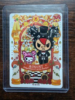 KAYOU Tokidoki Wonder Voyage Aug 24/08 TD-XR-016 Polpettina Cactus Rocker Card