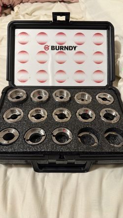 Burndy Crimping Die Set with Case