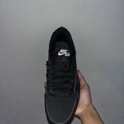 Travis Scott x Air Jordan 1 Retro Low (Black Phantom)