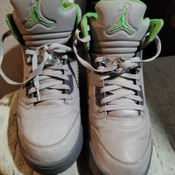 Jordan 5 Green Bean 3M Size 13