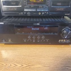 Yamaha RX-V465 HDMI, Bluetooth enabled 5.1 channel Home Theater Audio/video Receiver. Watch video. Tested. 