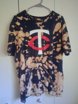Tie dyed twins tshirt.