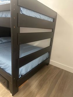 bunk beds perfect condition two new full mattresses.