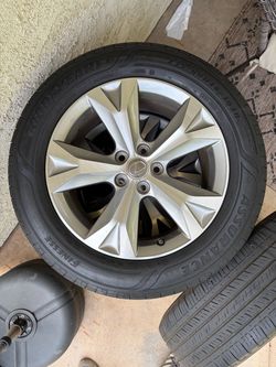 Lexus NX 300H Factory 18” Rims Tires w/ Goodyear, Sensors