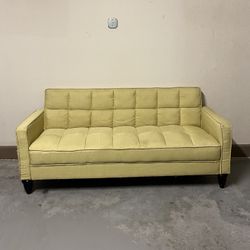 Couch Yellow/ Lime Green
