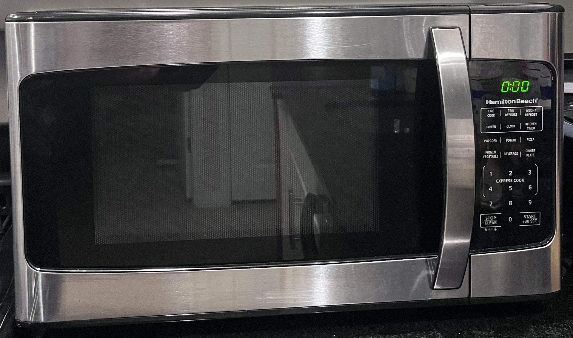 Stainless Steel, Hamilton Beach EM031M2ZC-X1 Microwave Oven
