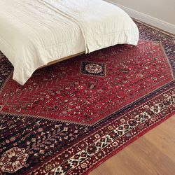  Vintage Red Persian Rug