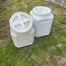 Dog Bins * Price Is For Both Items *