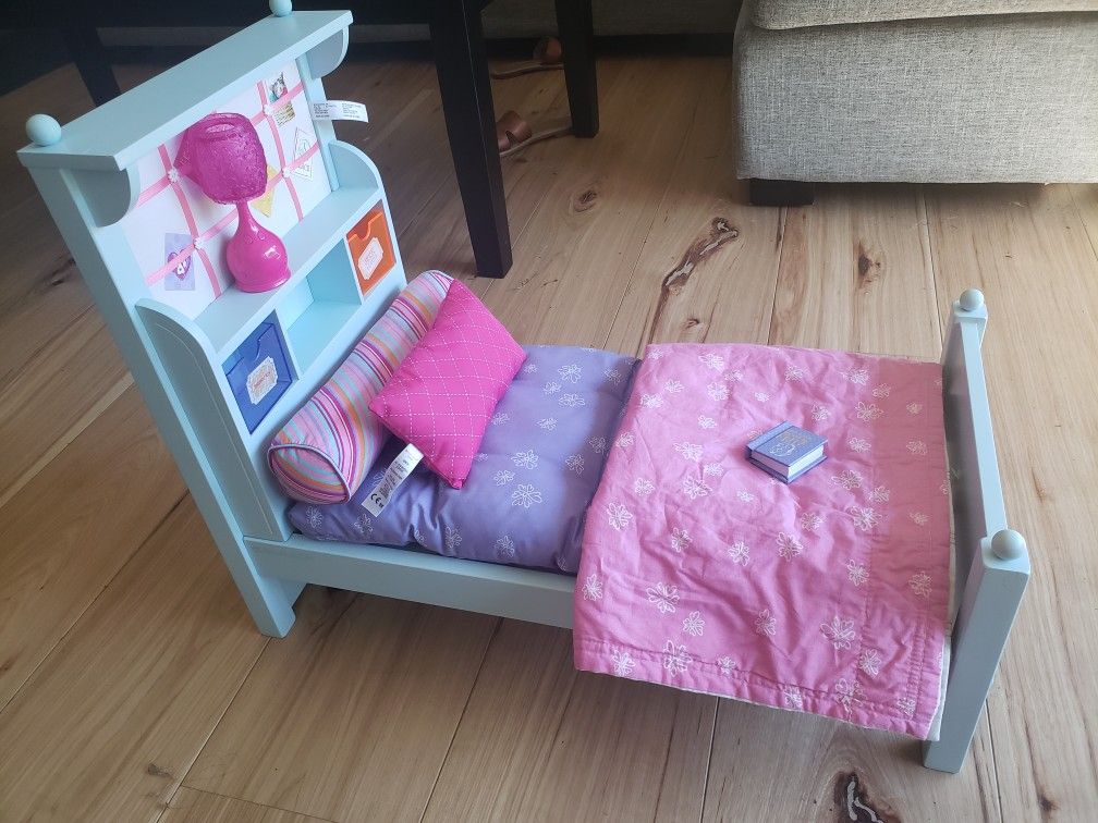 American Girl Bed with Headboard