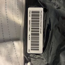 Supreme Polartec Pocket Scarf Black 