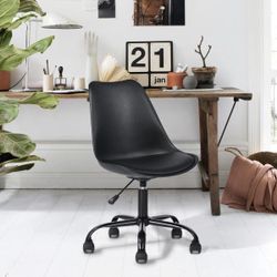 Blokhus Black Pu Cushion Ergonomic Office Desk Chair for Sale in Whittier,  CA - OfferUp