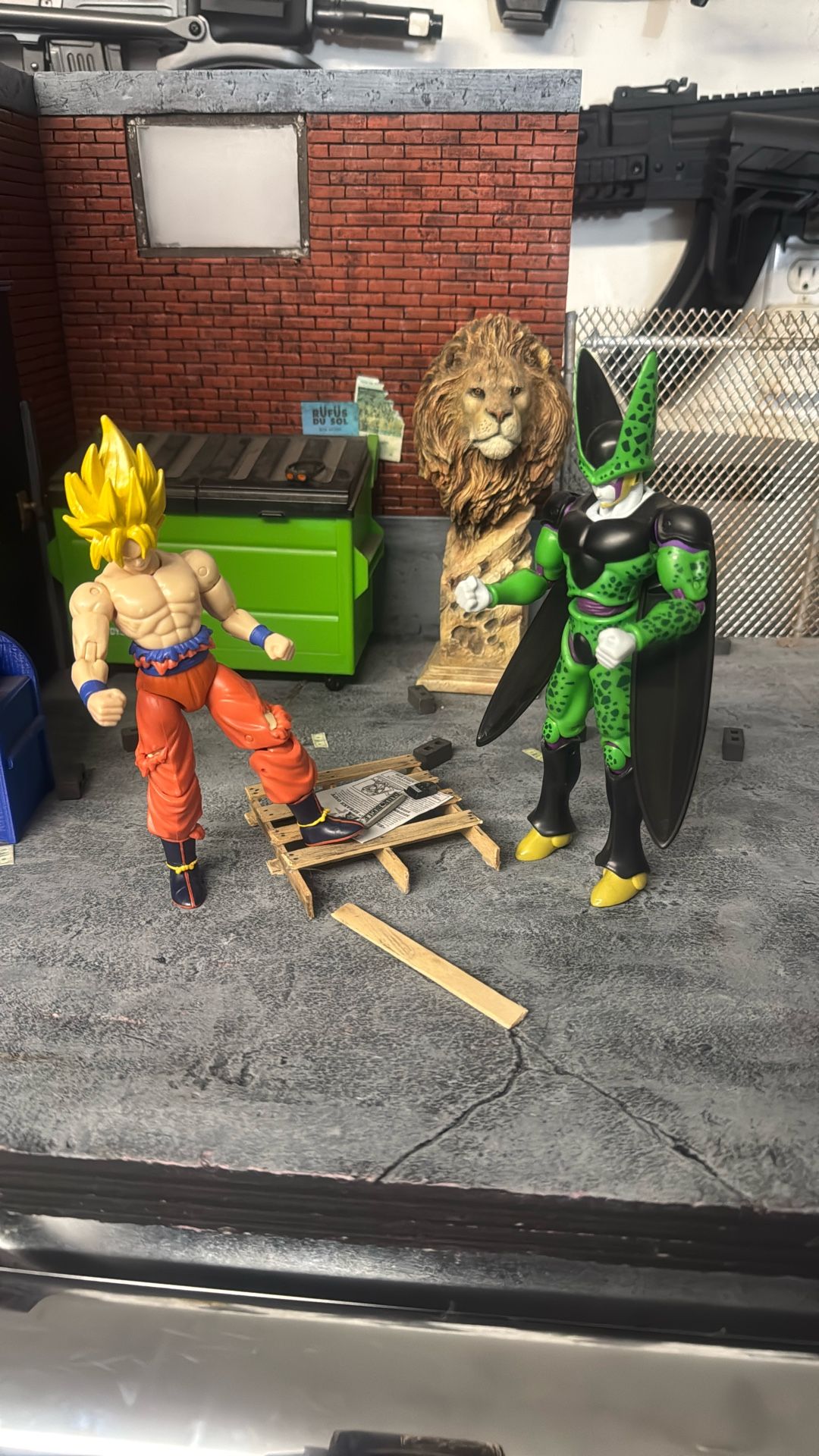 Dragon Ball Super Goku Vs Perfect Cell Set
