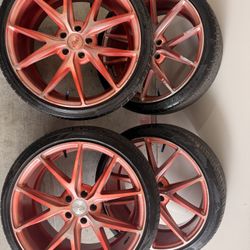 Set Of 4 Niche M117 Wheels