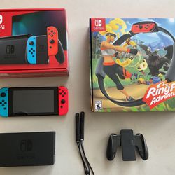 Nintendo Switch And Ring Fit Adventure Bundle Deal