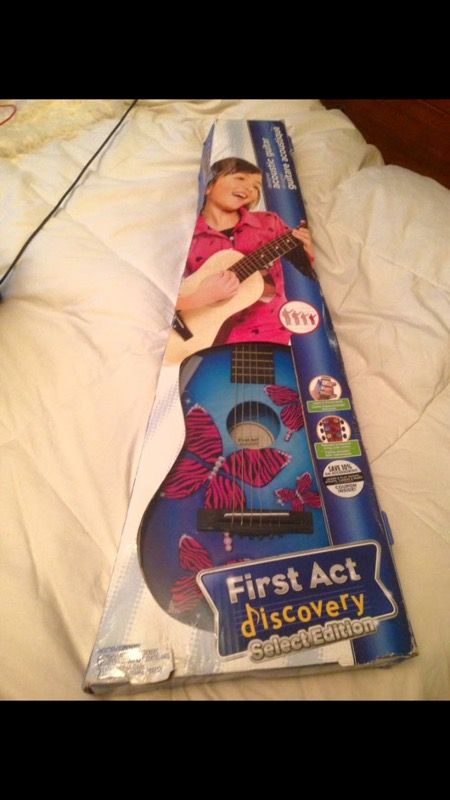 Kids guitar new in box