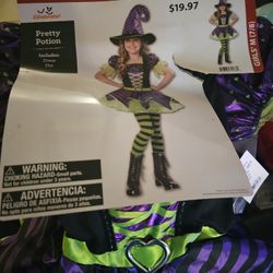 Girls Halloween Costume Never Used