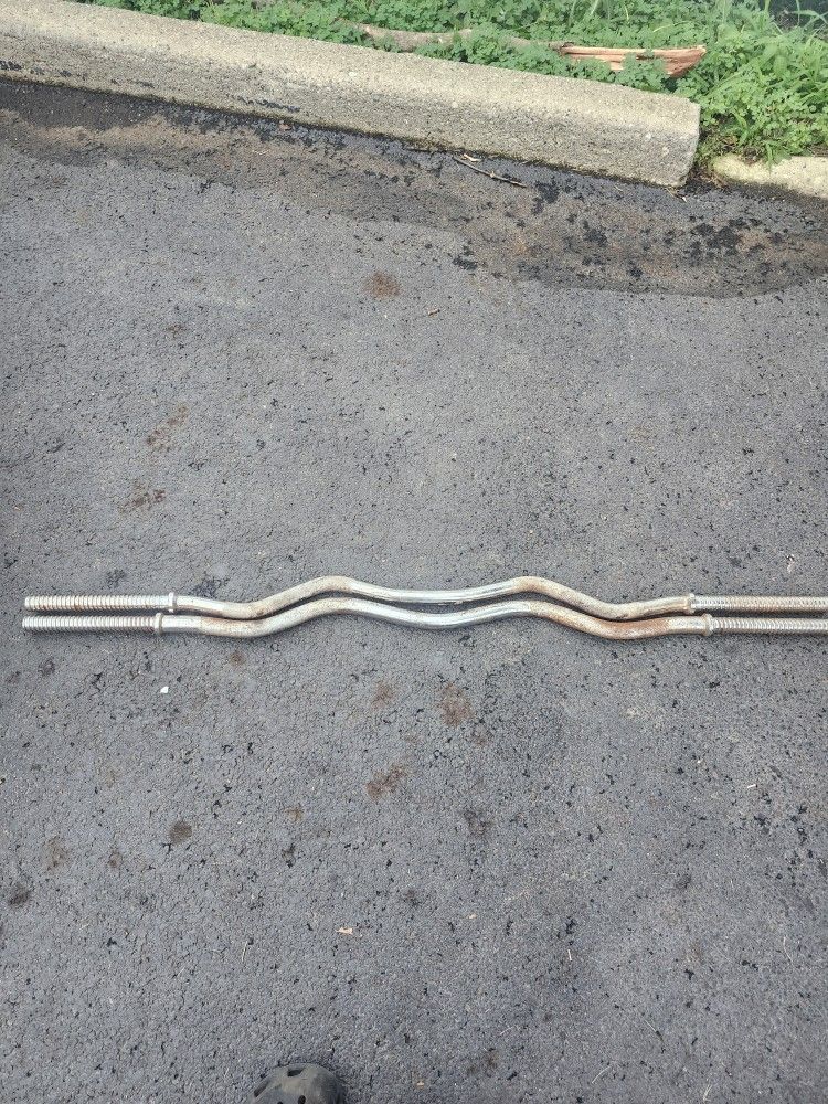 Weight Lifting Curling Bars