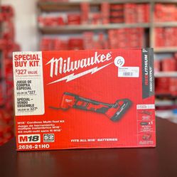 Milwaukee 2626-21HO Cordless HIGH OUTPUT Multi-Tool Kit (3.0 Ah)….2626-21HO