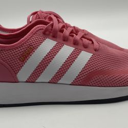 Adidas Men Size 7 N 5923 Pink Running Shoes Low Top Lace Up Sneakers