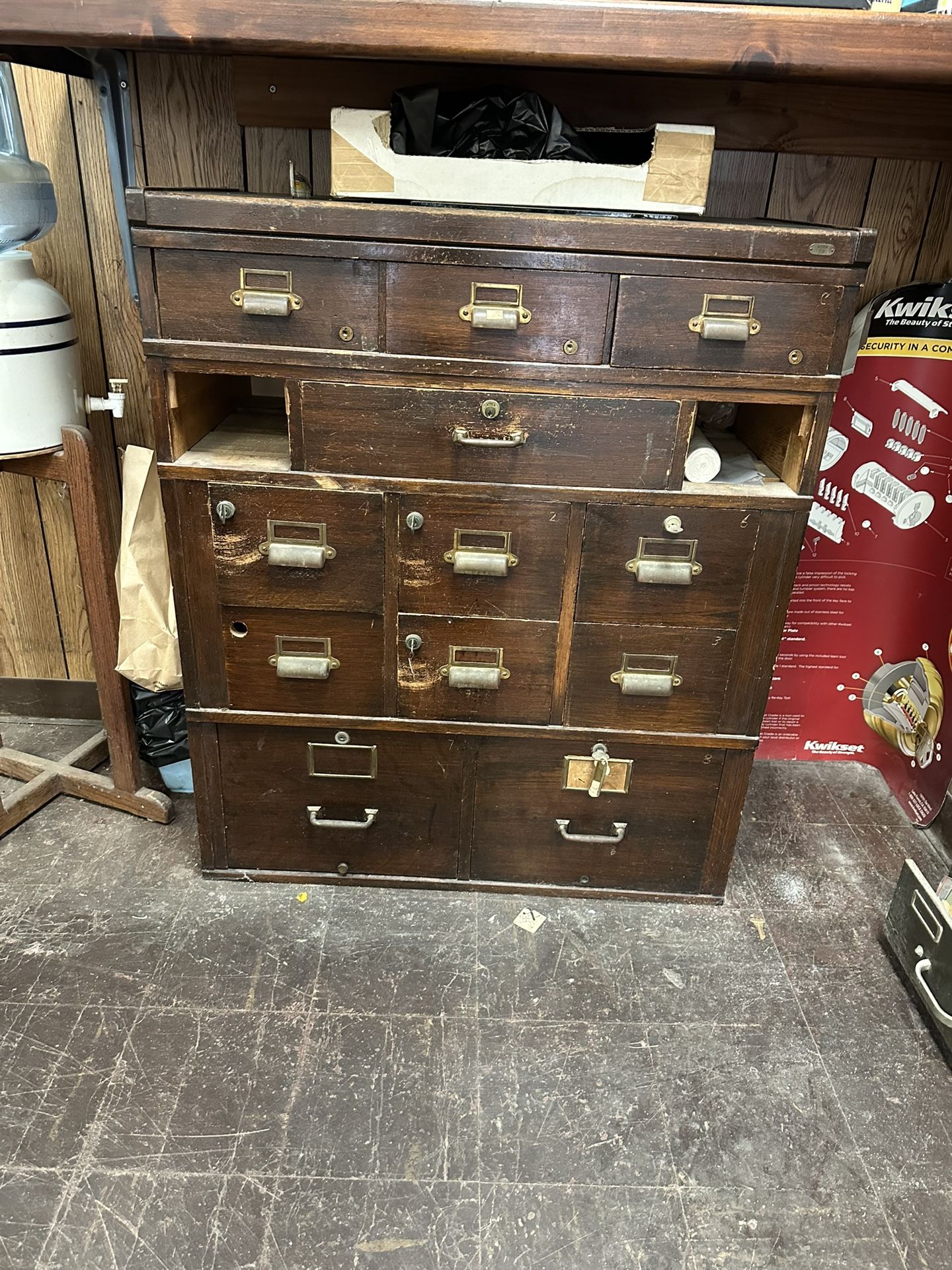 Antique Drawer Cabinet