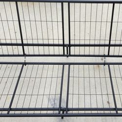 Metal Futon Frame; Black, Like New