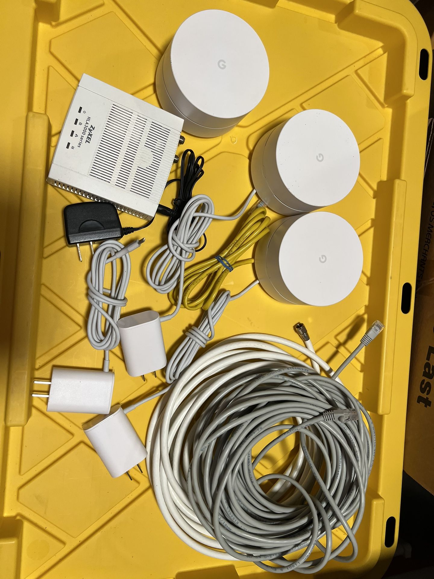 Google WiFi system router 3 pack