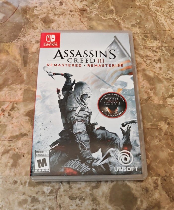 Switch Assassin's Creed III 3 Remastered Remasterise