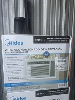 BRAND NEW / NEVER USED Midea 5,000 BTU Room Air Conditioner (Mechanical Controls)