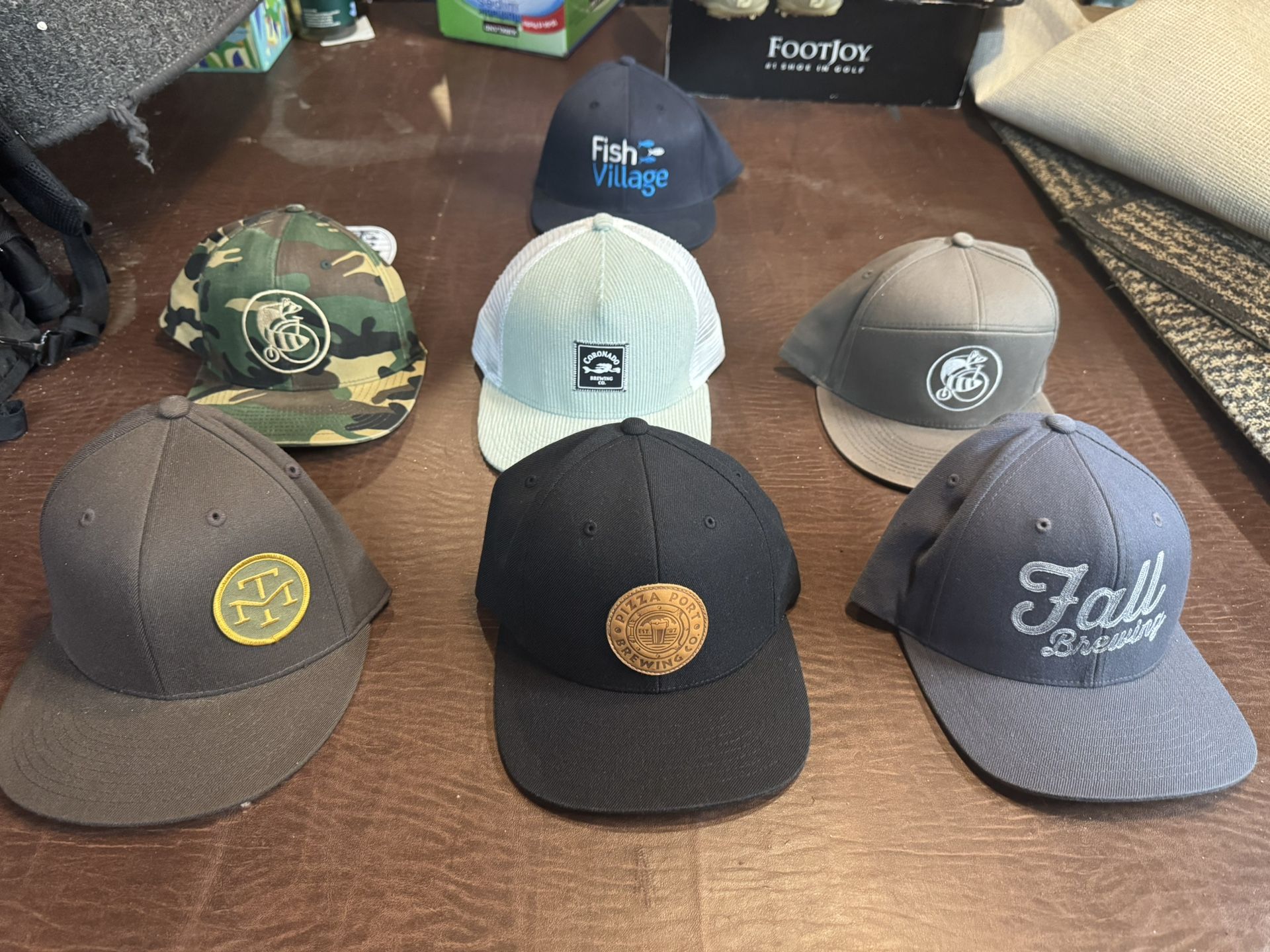 Brewery Hats Great Condition