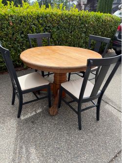 Vintage claw foot table
