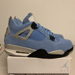 Jordan retro 4 Unc Sz 12