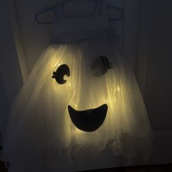 Pottery Barn Light Up Costume And Basket 