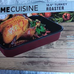 New 18.5" Turkey Roaster w/Rack