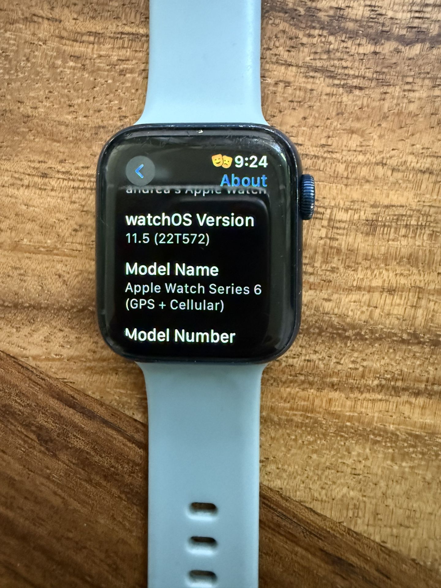 Apple Watch Series 6 40mm 32gig