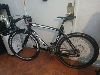 Specialized Tarmac Carbon Road Bike (Size Medium) – Upgraded Shimano Dura-Ace/Ultegra