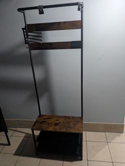 Coat Rack w/t Shoe Storage
