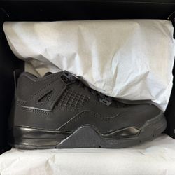 Jordan Black 4s Size 13c