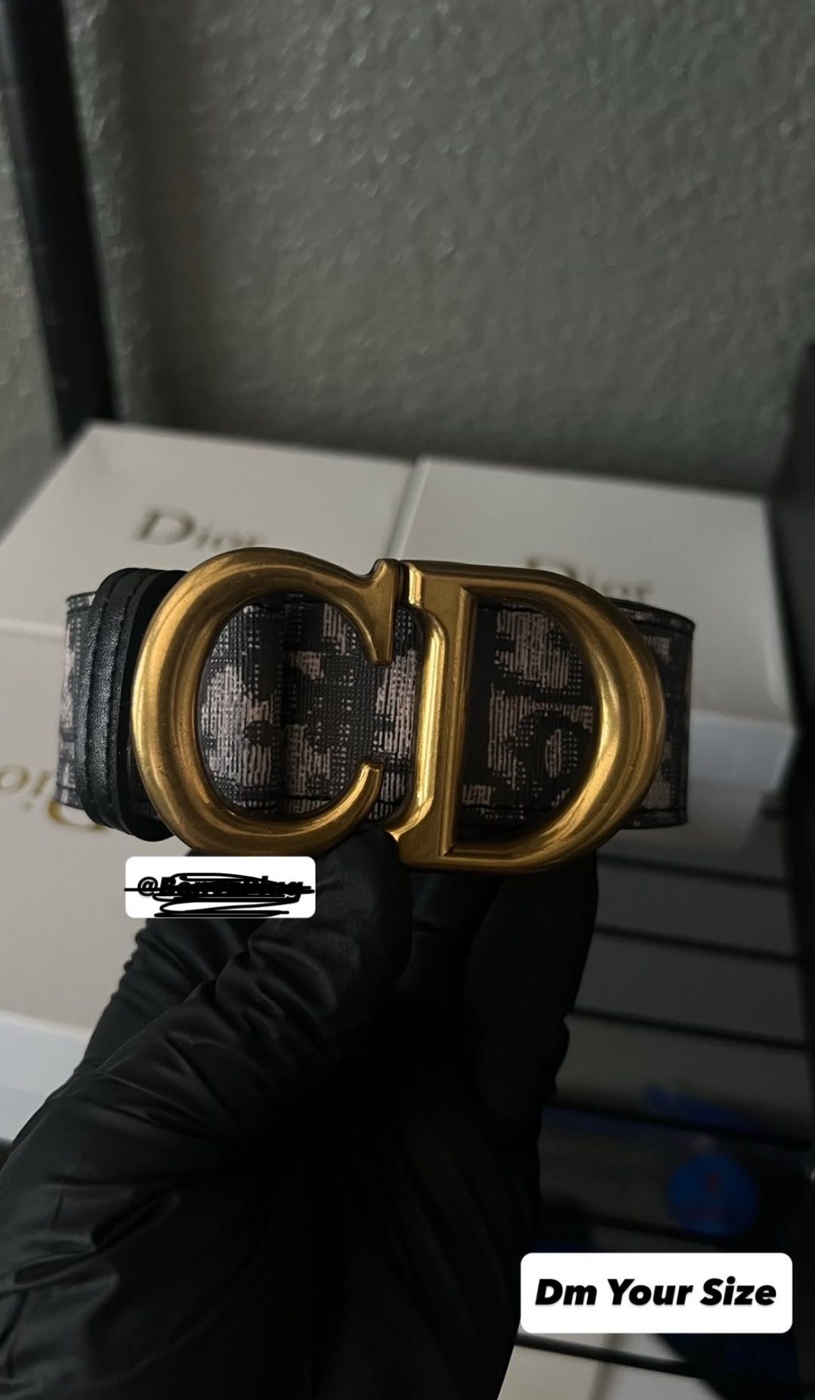 Christian Dior Belt 38 39