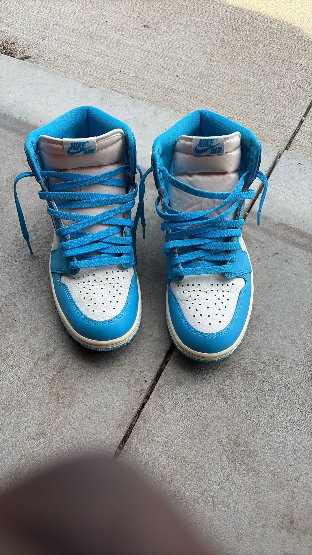 Nike Air Jordan Powder Blue 1s
