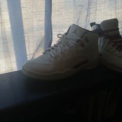 Jordan 12 Red And White 