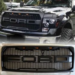 NEW Raptor Style Grille for Ford F150 fits 2009 to 2014 Hardware Included NEW