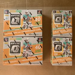 2020 Optic NFL Trading Cards - Blasters And Mega Boxes 