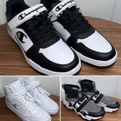 Champion, Sneaker Bundle, Size 12, Arena Hi + Lo, Hyper Future.