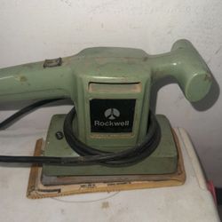 vintage Rockwell Model 96 Orbital Sander