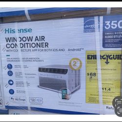 Hisense 350-sq ft Window Air Conditionado 8000btu