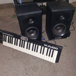 M-audio Speakers